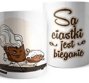 Kubek Ciastki biegają